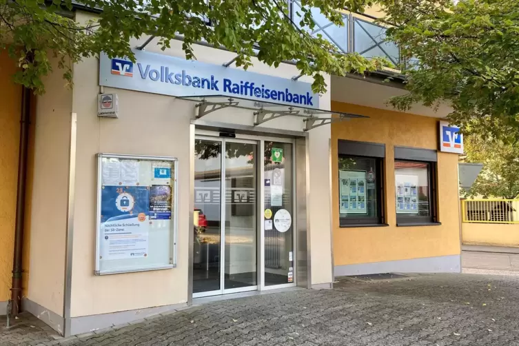 Soll umgewandelt werden: die Filiale in Otterstadt. 