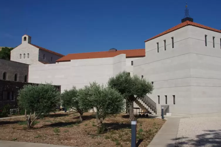 Das Kloster Tabgha im Norden Israels, in dem Pater Elias Pfiffi lebt. 