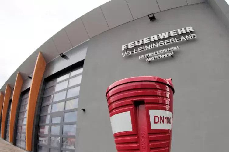 Das Hettenleidelheimer Feuerwehrgerätehaus ist bereits für Notstromversorgung gerüstet.