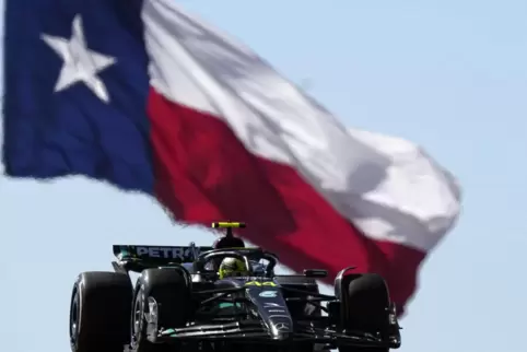 Lewis Hamilton hat Platz zwei in Austin wieder verloren. 