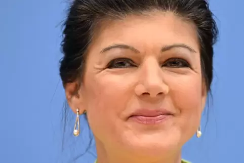 Möchte weiterhin der Fraktion der Linkspartei im Bundestag angehören, obwohl sie bald eine neue Partei gründet: Sahra Wagenknech