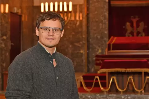 Evgenij Mrinski vertritt seit September 2022 die Synagogengemeinde Saar als Geschäftsführer. Viele Mitglieder in der Gemeinde si