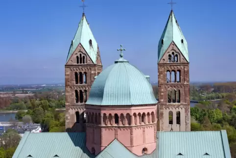 Ziel der Sternfahrt am Sonntag: der Speyerer Dom.