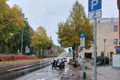 Etwa 70 Schwerbehindertenparkplätze gibt es auf Kaiserslauterns Straßen. 