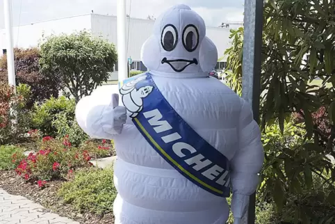 Das Maskottchen des Reifenherstellers Michelin. 