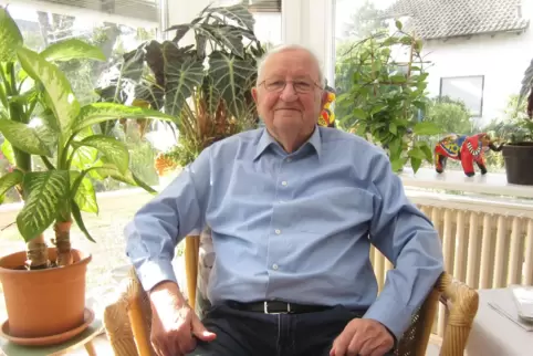 Viel geschafft: Seit 43 Jahren lebt Roland Koch mit seiner Frau Helga in der Gartenstadt. 