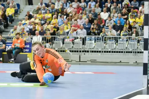Martin Ziemer (hier für Hannover-Burgdorf im Tor) hat 15 Länder- und 370 Bundesligaspiele absolviert. 