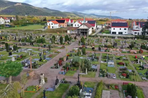 550.000 Euro hat die Ortsgemeinde in die Neugestaltung des Friedhofs investiert, unterstützt vom Land.