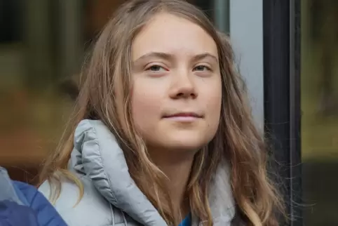 Greta Thunberg vor ein paar Tagen bei einer Demonstration in London.