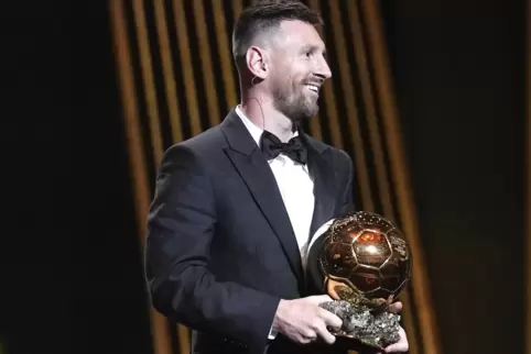 Lionel Messi hat erneut die begehrte Trophäe gewonnen. 
