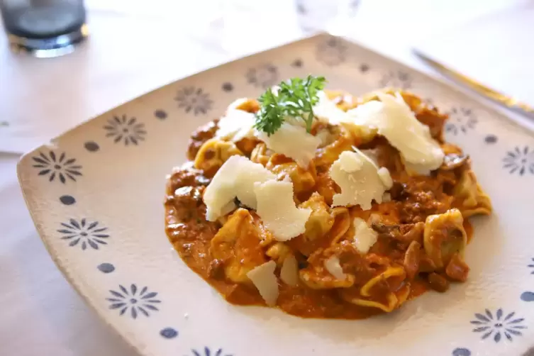 Landet auch auf dem Teller: Tortellini alla Chef Koch.