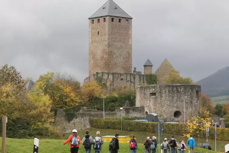 Auch als Wanderziel ist die Burg Lichtenberg beliebt.