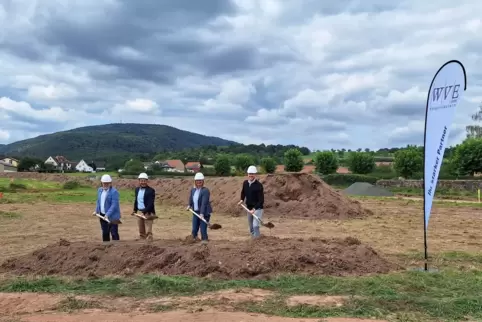 Seit dem Spatenstich ist in Steinbach schon viel passiert.