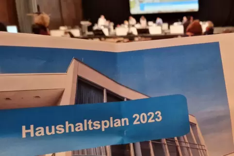 Der erste Entwurf für den Haushalt 2023 wurde bereits im November 2022 im Stadtrat eingebracht. 