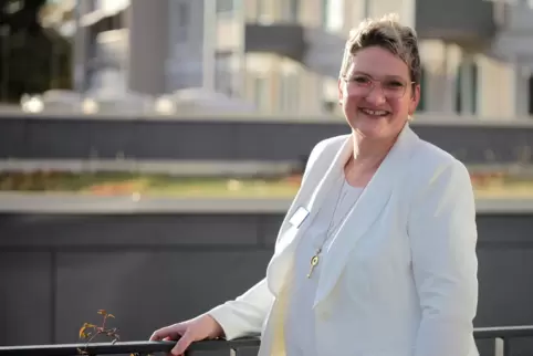 Annette Hofmann zeichnet für die Organisation der Pflege verantwortlich. 