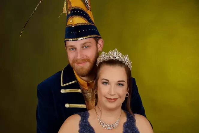 In dieser Kampagne das Prinzenpaar des CUV Landstuhl: Sandra I. und Stephan I.