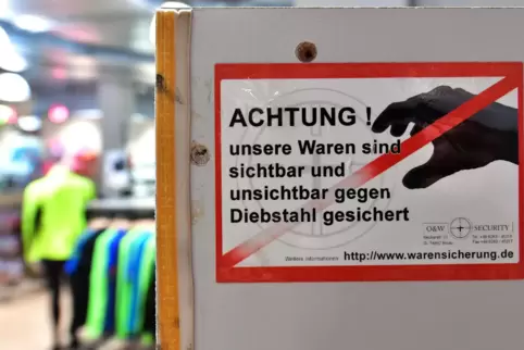 Diebstahlsicherung ausgelöst: So ist eine Tat in Speyer aufgedeckt worden. 