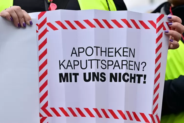 Aus Protest bleiben viele Apotheken heute geschlossen. 