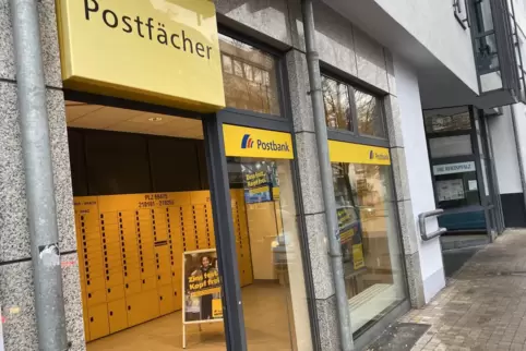 Postbankfiliale im der Zweibrücker Rosengartenstraße 