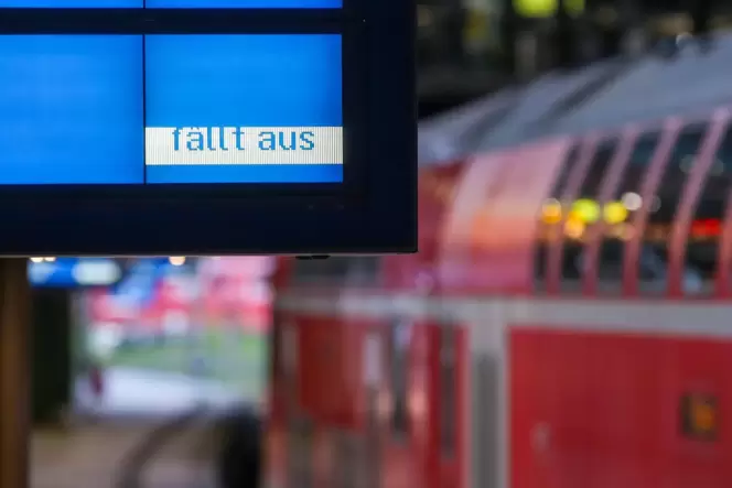 In der Pfalz mehren sich die Ausfälle bei Regionalzügen und S-Bahnen.