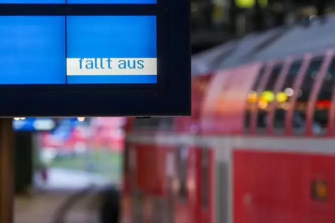In der Pfalz mehren sich die Ausfälle bei Regionalzügen und S-Bahnen. In der Pfalz mehren sich die Ausfälle bei Regionalzügen und S-Bahnen.