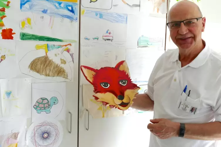 Hans-Georg Kl&auml;ber, Chefarzt der Klinik f&uuml;r Kinder- und Jugendmedizin am St&auml;dtischen Krankenhaus Pirmasens. 