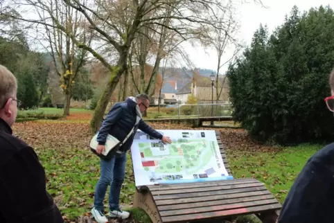 Die Pläne für den Abschnitt Kulturgarten wurden jüngst vor Ort vorgestellt. 