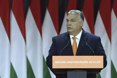 Viktor Orbán wurde am Wochenende als Vorsitzender der Fidesz bestätigt.