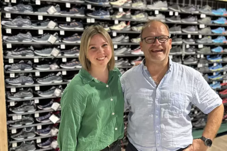 Gemeinsam wollen Pauline B&auml;hr und ihr Vater Peter Postleb die Zukunft des Unternehmens noch nachhaltiger gestalten. 