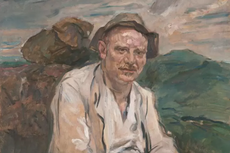 „Onkel Heinrich“, der in Mannheim hängt: Nachdem Max Slevogt 1920 Heinrich Kohl gemalt hatte, kaufte die Kunsthalle das Porträt 