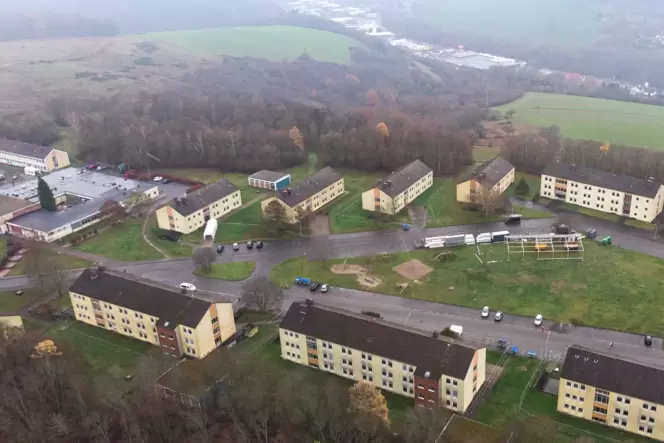 Sorgte angesichts der hohen Belegung in den vergangenen Monaten für Diskussionen: die Aufnahmeeinrichtung für Asylbegehrende auf Sorgte angesichts der hohen Belegung in den vergangenen Monaten für Diskussionen: die Aufnahmeeinrichtung für Asylbegehrende auf
