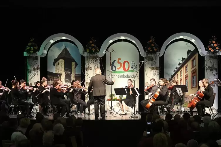 2018 gab’s zum Festakt „650 Jahre Stadtrechte“ auch Musik von der Kreismusikschule.