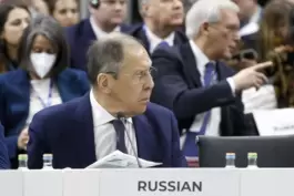 Totengräber der OSZE? Der russische Außenminister Lawrow gefiel sich wieder einmal als Blockierer. 