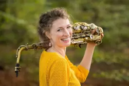 Top-Saxophonistin: Nicole Johänntgen. 