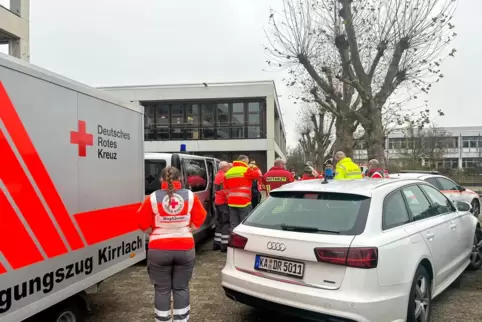 Mehrere Einsatzkräfte waren vor Ort. 