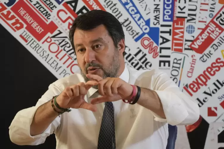 Große Pläne: Matteo Salvini.