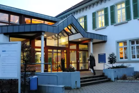 Das Rathaus in Wachenheim wurde ans Glasfasernetz angebunden. 