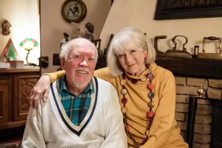 Ruth und Gerd Dörr haben sich vor über 60 Jahren beim Blumenkorso in Landau kennengelernt.