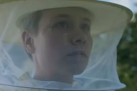 Im Mittelpunkt des Kurzfilms „Schwarmtiere“, in den Alison Kuhn Horrorelemente eingebaut hat, stehen Bienen. 