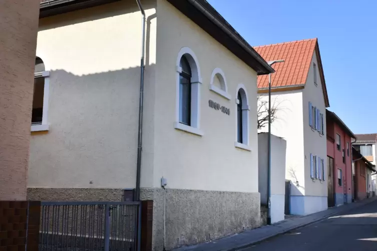 Die ehemalige Synagoge in der Judengasse in Freinsheim. 