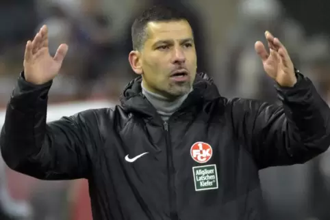 Feiert seine Zweitliga-Heimpremiere als FCK-Trainer: Dimitrios Grammozis. 