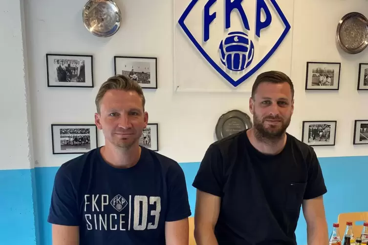 Sportchef Marco Steil (rechts) ist zurückgetreten, Martin Gries lässt offen, ob er über die Saison hinaus dem FKP als Cheftraine