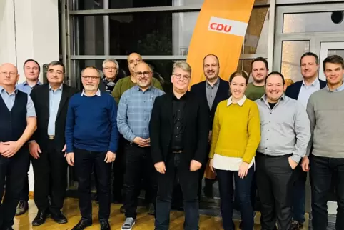 Der neue Kreisvorstand der CDU,mit dem Vorsitzenden Frank Burgdörfer (Mitte). 
