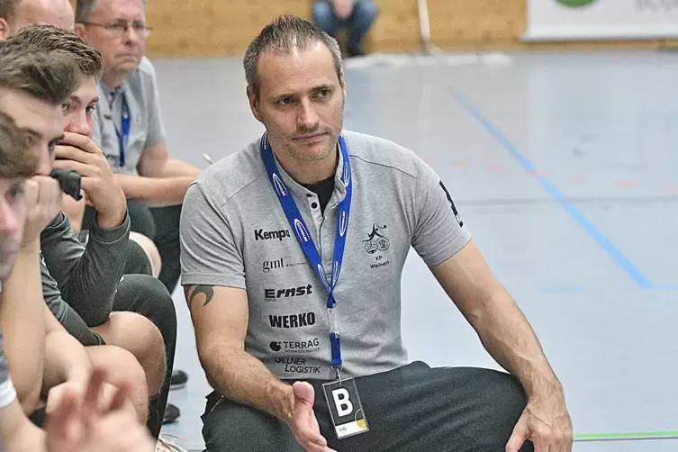 SG-Trainer Klaus-Peter Weinert hofft auf ein gutes Samstagsspiel seiner Mannschaft. 