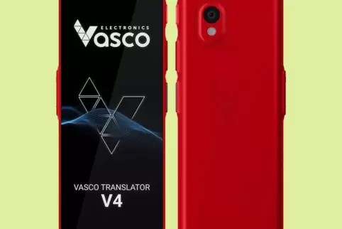 Sieht aus wie ein schlankes Smartphone, ist aber ein Sprachtalent, das mehr als 100 Sprachen so weit beherrscht, dass man als Nu