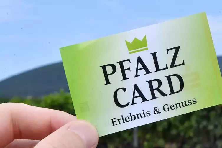 Die Pfalz-Card erm&ouml;glicht G&auml;sten, die bei an dem Projekt beteiligten Gastgebern &uuml;bernachten, die kostenlose Nutzung vieler Angeb