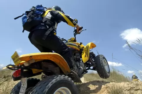 Ein Quad kann nicht nur im Freizeit-Bereich eingesetzt werden, der Landesfeuerwehrverband sieht vielfältige Einsatzmöglichkeiten