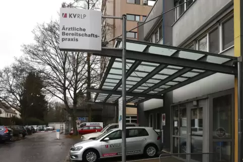 Die Bereitschaftspraxis beim Vinzentius-Krankenhaus.