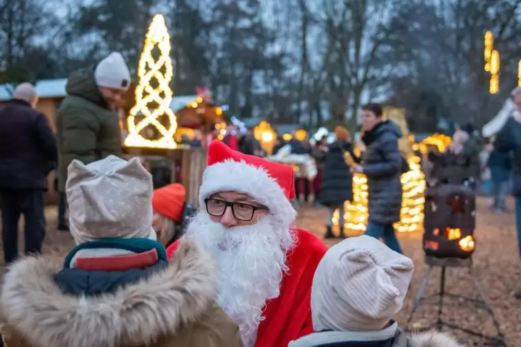 Der Nikolaus war zu Gast. 