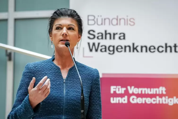 Ist dabei, eine neue politische Kraft zu etablieren: Ex-Linken-Politikerin Sahra Wagenknecht. 